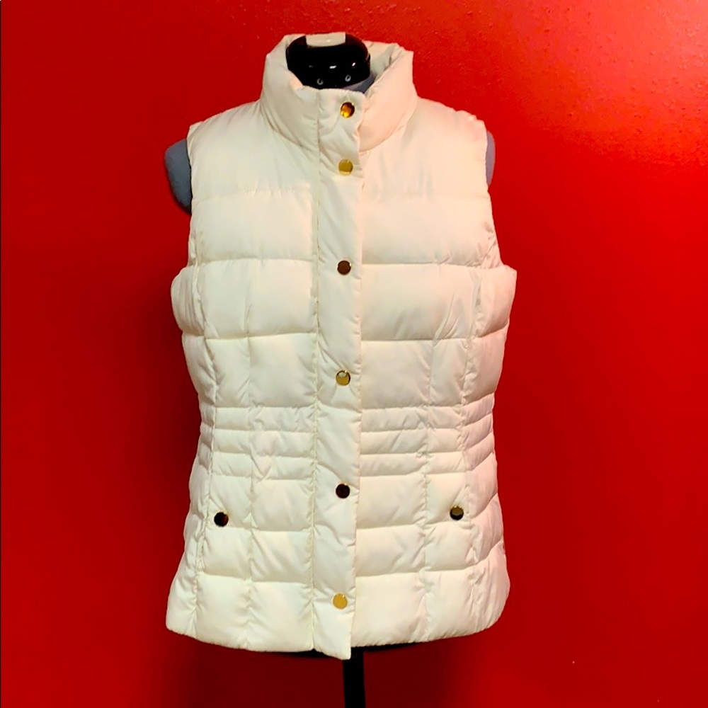 Charter Club Cream Medium vest